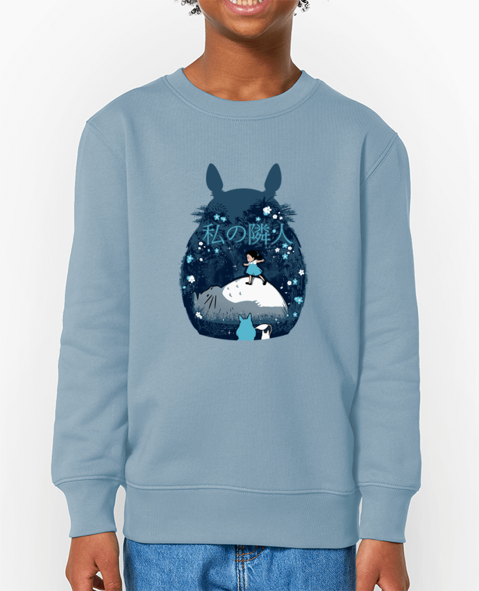 Sweat-shirt enfant My neighbour night Par  Kempo24