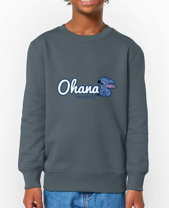 Sweat-shirt enfant Ohana means family Par  Kempo24