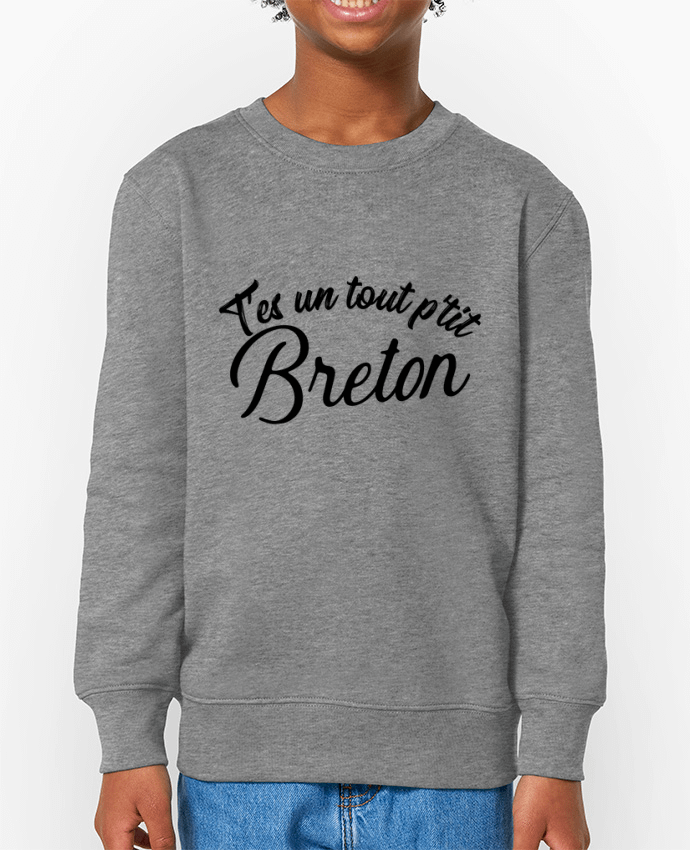 Sweat-shirt enfant P'tit breton cadeau Par  Original t-shirt