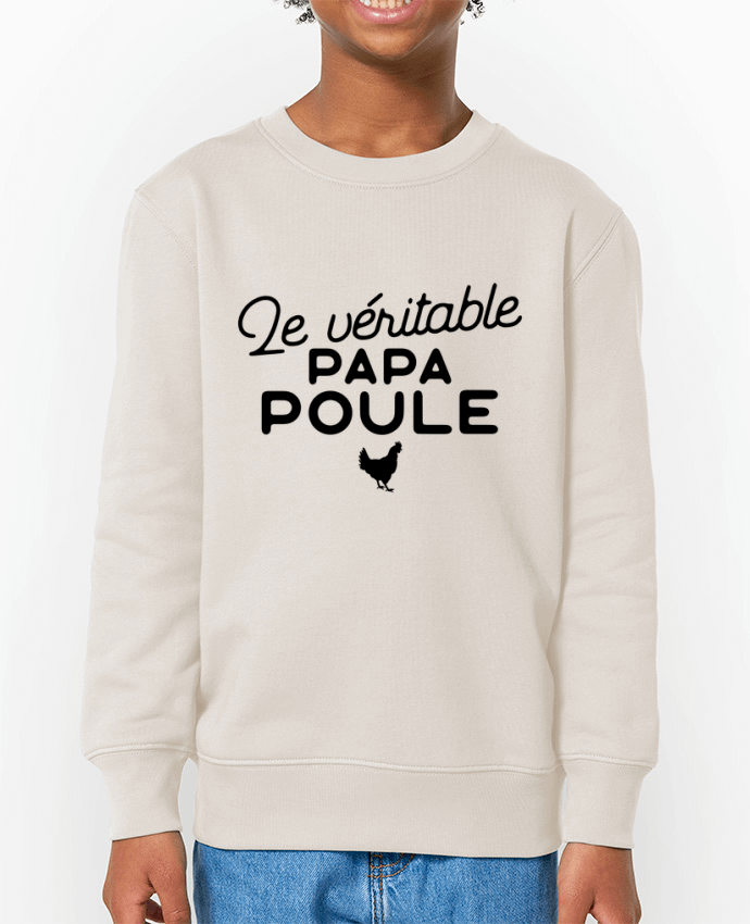 Sweat-shirt enfant Papa poule cadeau noël Par  Original t-shirt