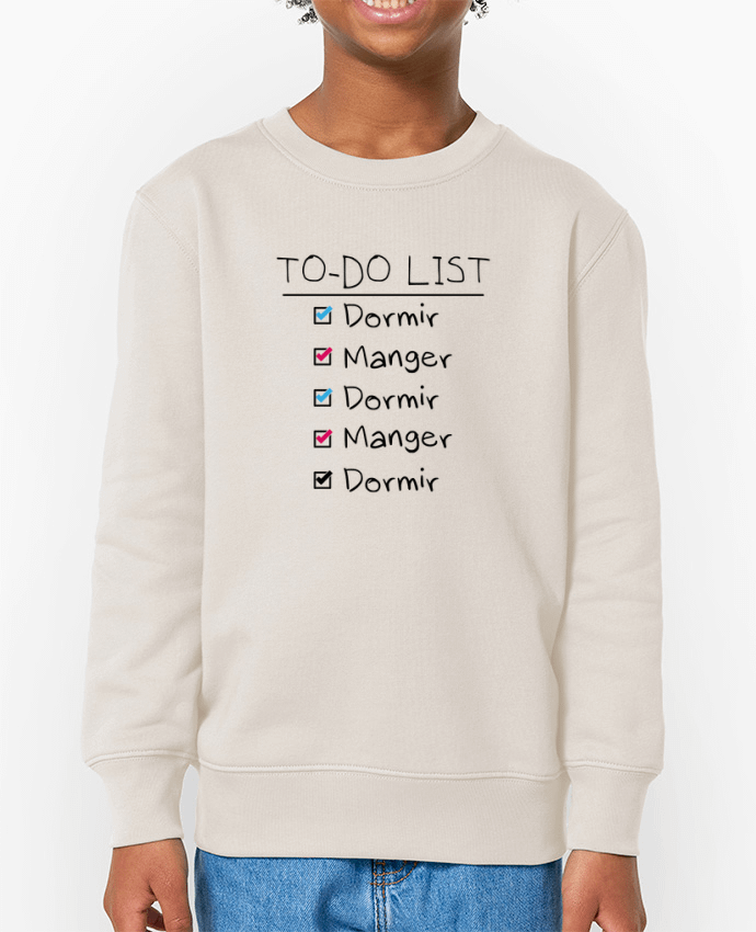 Sweat-shirt enfant To do liste Par  tunetoo