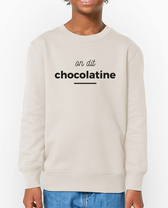 Sweat-shirt enfant On dit chocolatine Par  Ruuud