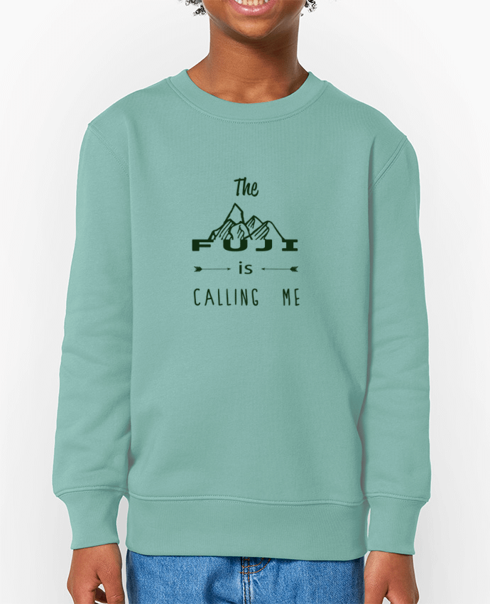 Sweat-shirt enfant The Fuji is calling me Par  Les Caprices de Filles