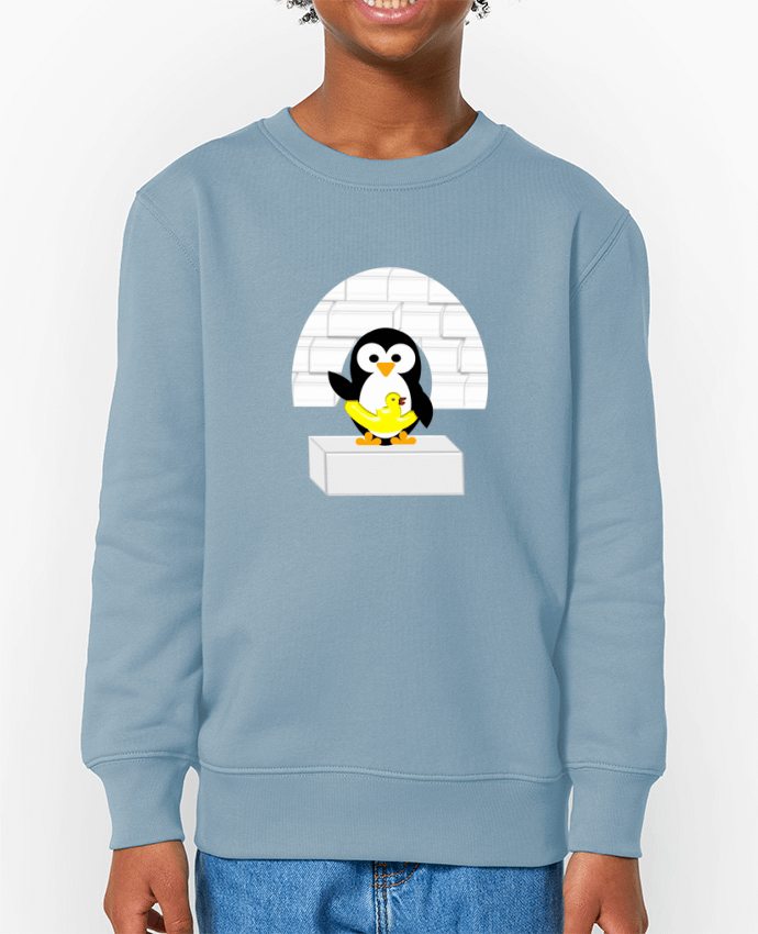 Sweat-shirt enfant Le Pingouin Par  Les Caprices de Filles