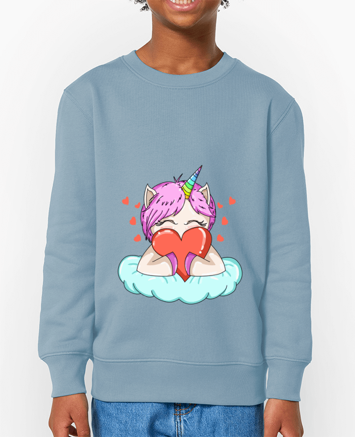 Sweat-shirt enfant UnicornLove Par  