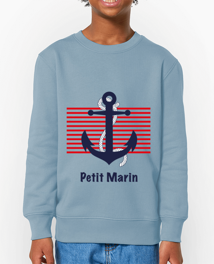 Sweat-shirt enfant Petit Marin Par  M.C DESIGN 