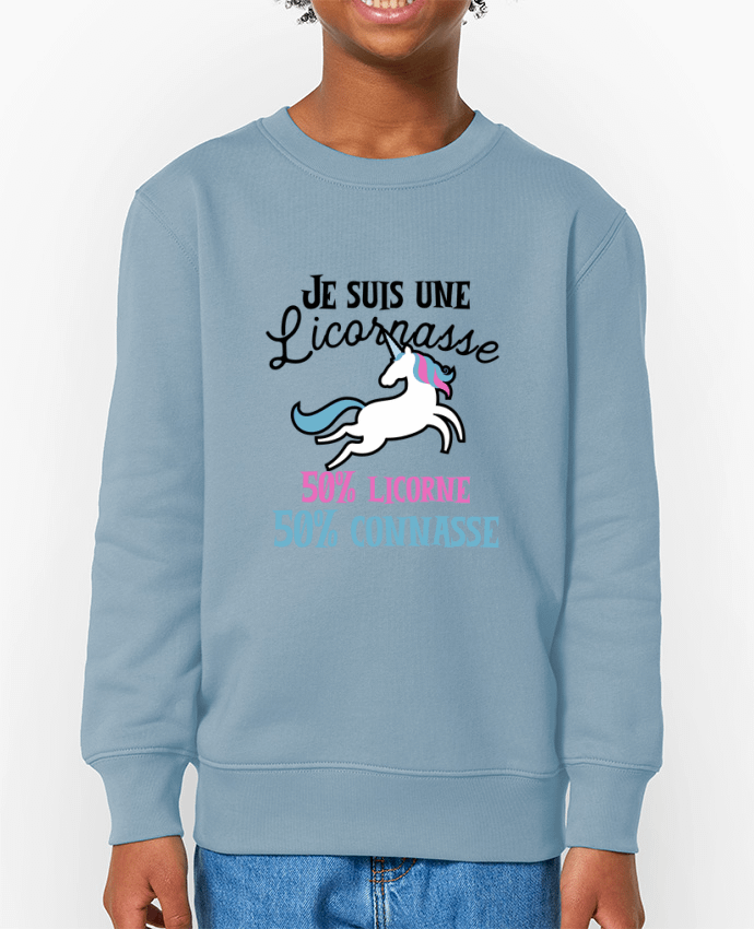 Sweat-shirt enfant Licornasse humour cadeau Par  Original t-shirt