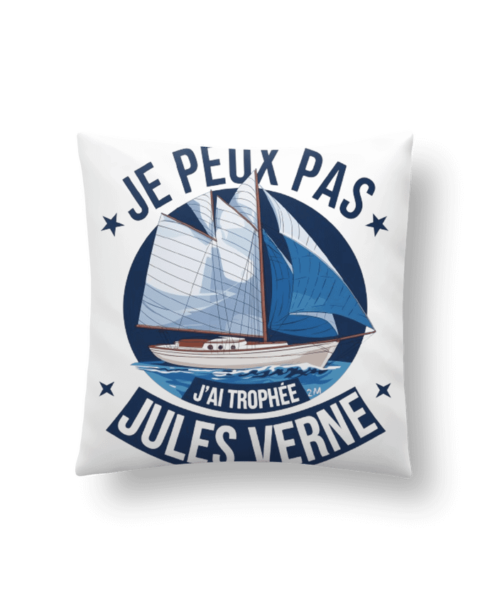 Coussin je peux pas j'ai trophée Jules verne par bwilfy