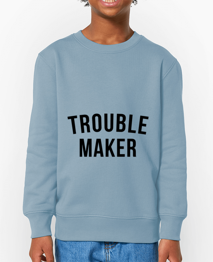 Sweat-shirt enfant Trouble maker Par  Bichette