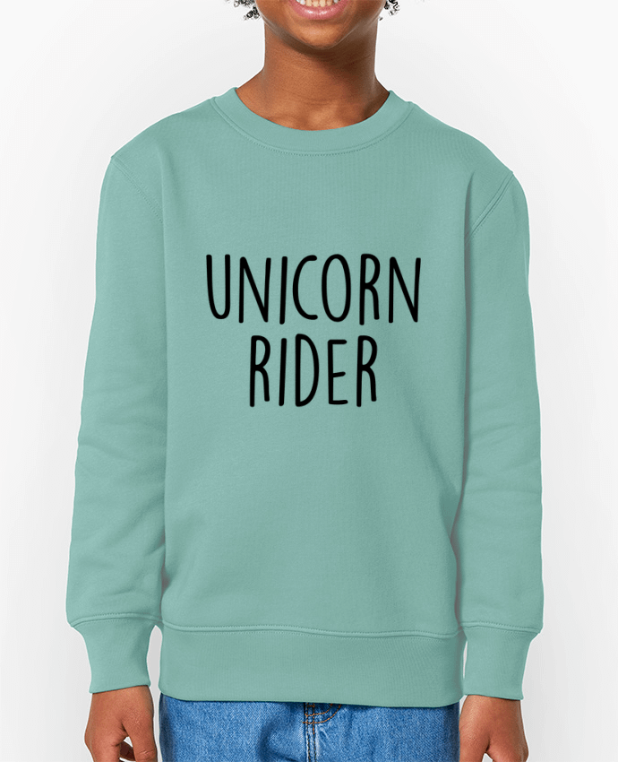 Sweat-shirt enfant Unicorn rider Par  Bichette