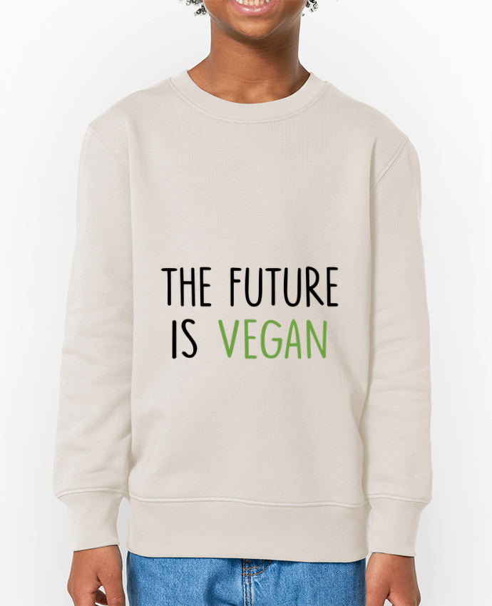 Sweat-shirt enfant The future is vegan Par  Bichette