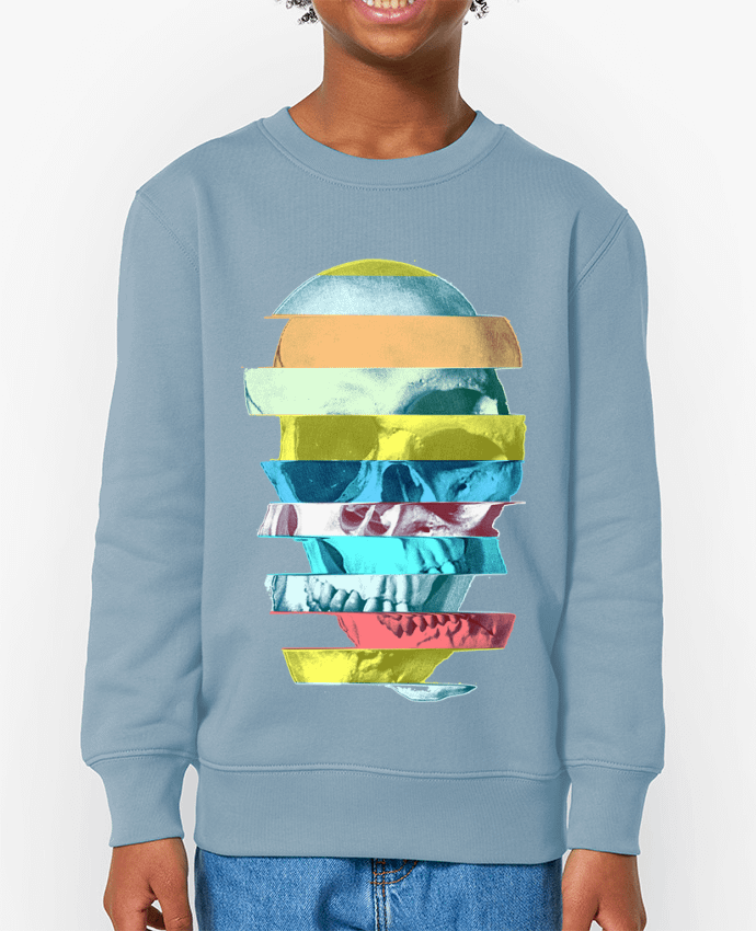 Sweat-shirt enfant Glitch Skull Par  ali_gulec