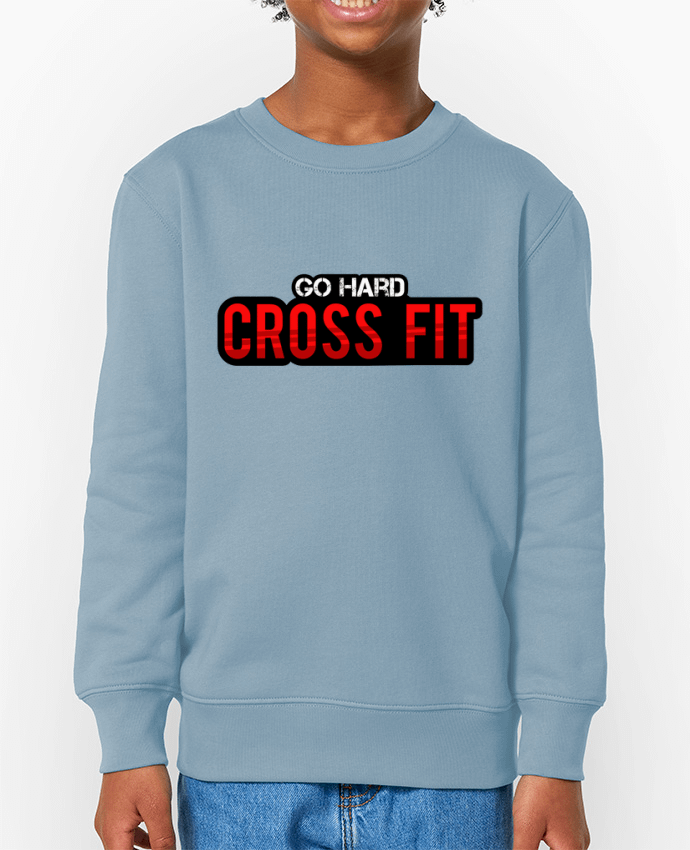 Sweat-shirt enfant Go Hard ! Crossfit Par  tunetoo