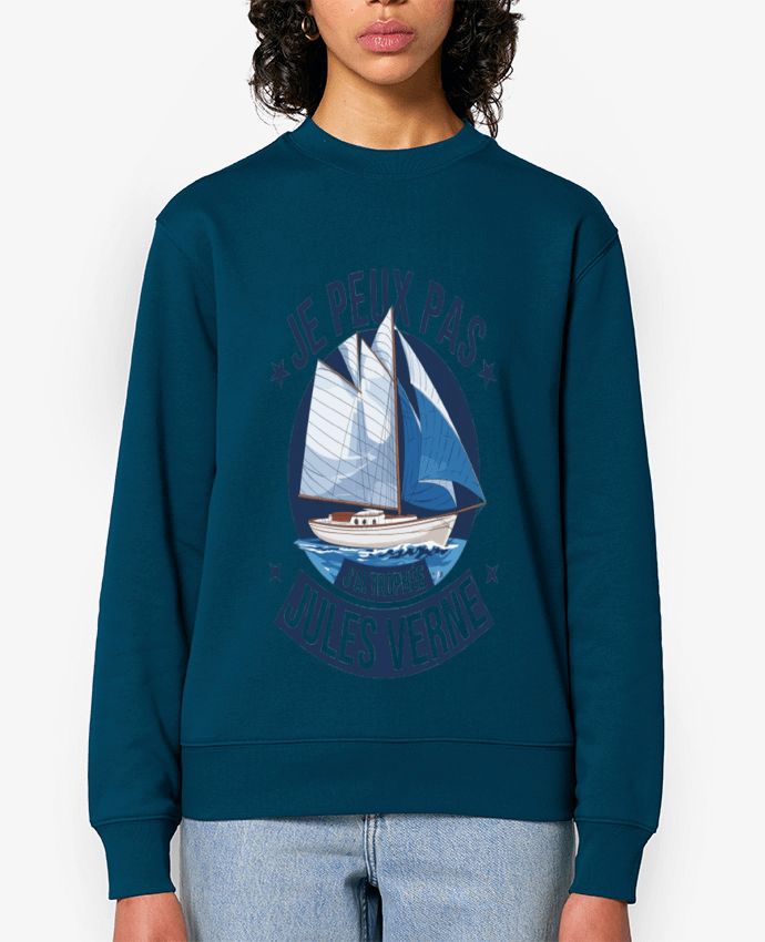 Sweat-shirt je peux pas j'ai trophée Jules verne Par bwilfy