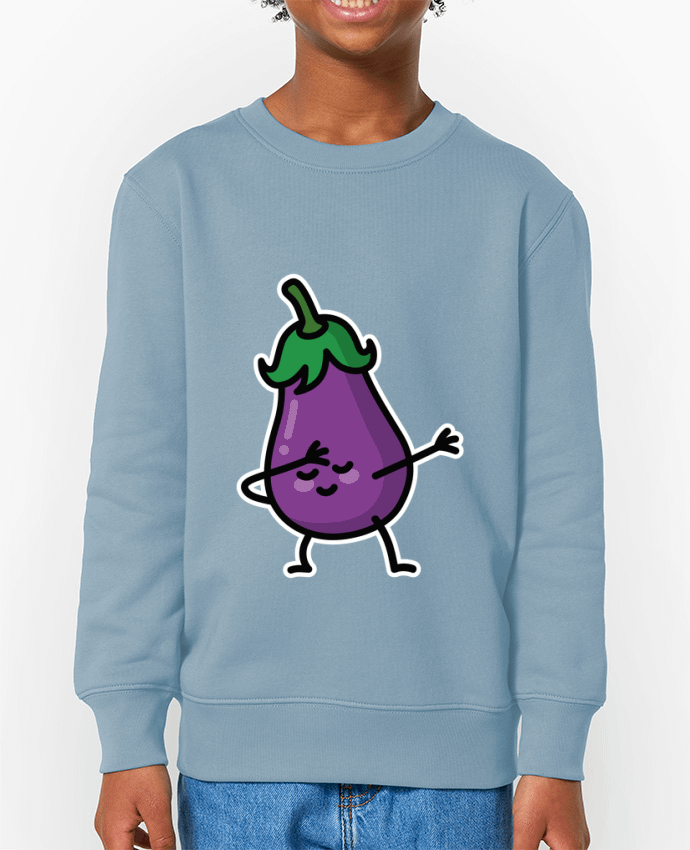 Sweat-shirt enfant Aubergine dab Par  LaundryFactory