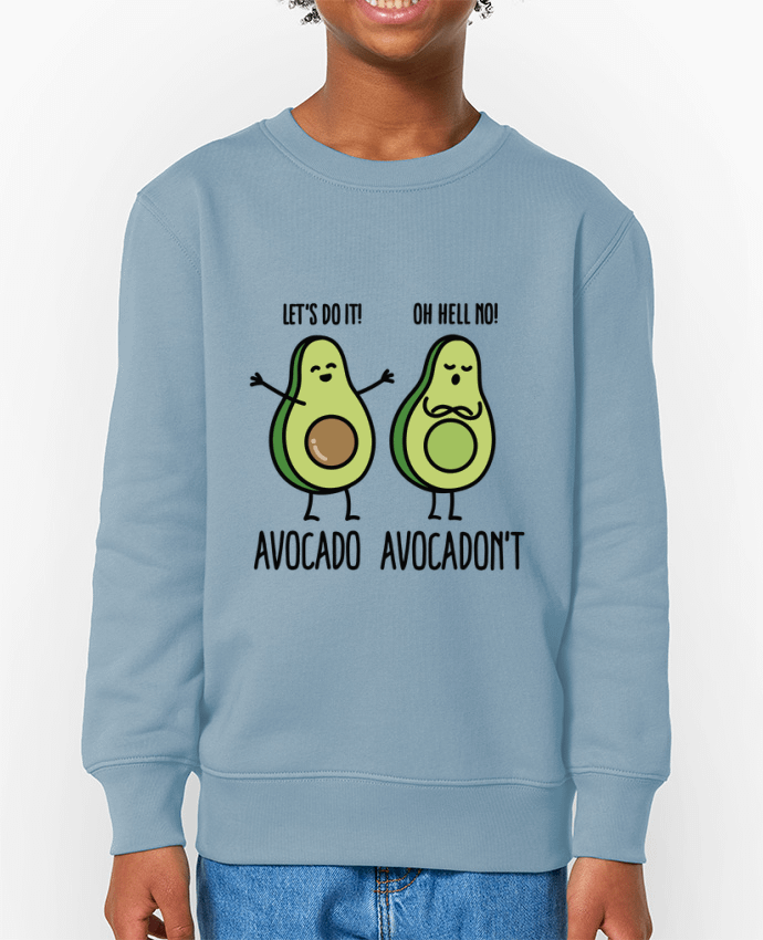 Sweat-shirt enfant Avocado avocadont Par  LaundryFactory