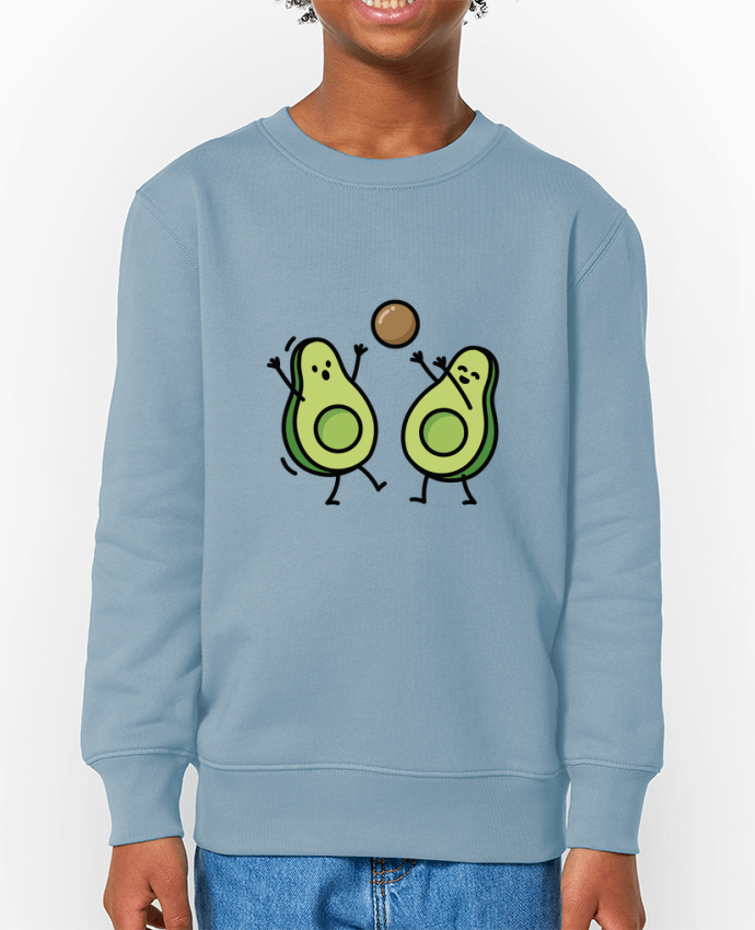 Sweat-shirt enfant Avocado handball Par  LaundryFactory