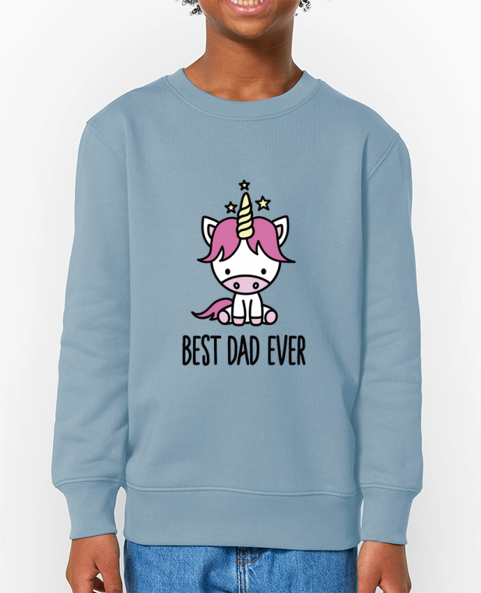 Sweat-shirt enfant Best dad ever Par  LaundryFactory