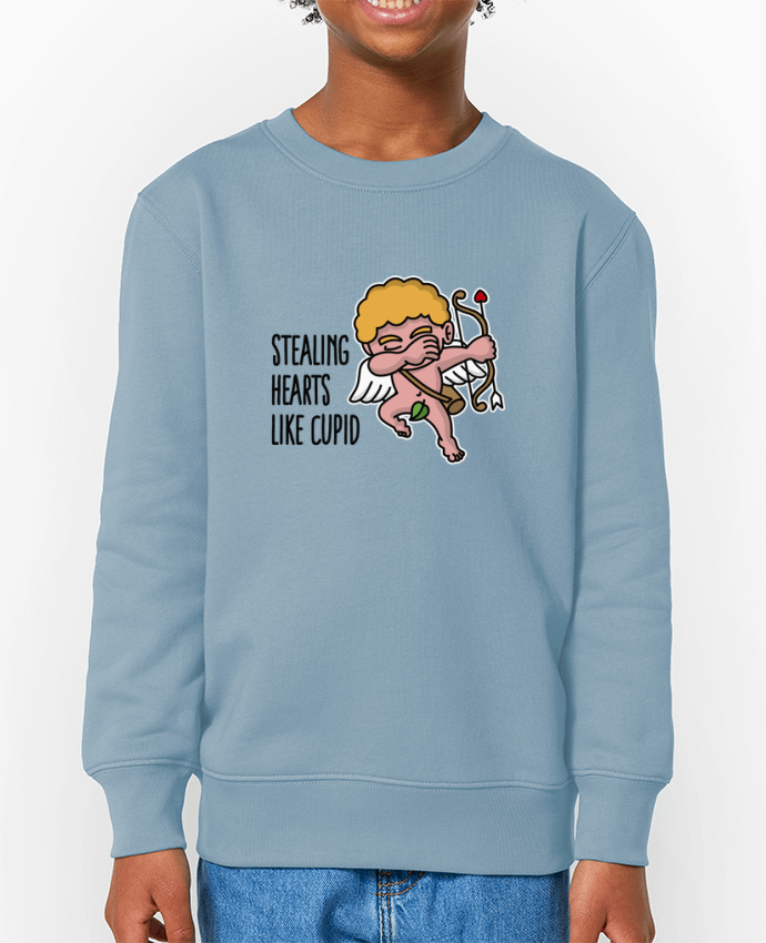 Sweat-shirt enfant Stealing hearts like cupid Par  LaundryFactory