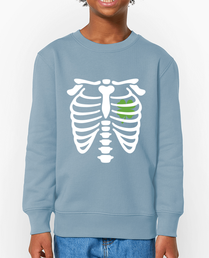 Sweat-shirt enfant X Ray Irish heart Par  LaundryFactory