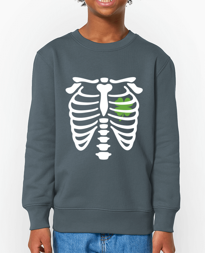 Sweat-shirt enfant X Ray Irish heart Par  LaundryFactory