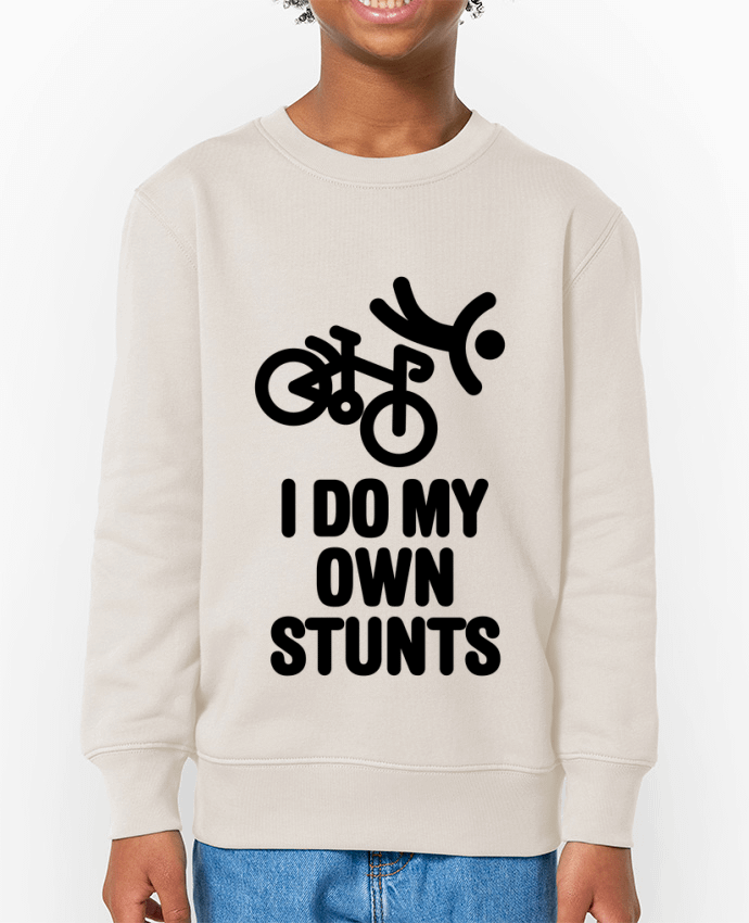 Sweat-shirt enfant I DO MY OWN STUNTS KART Par  LaundryFactory