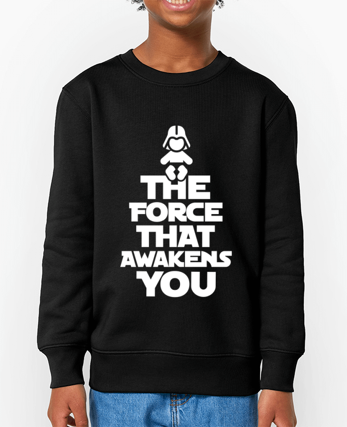 Sweat-shirt enfant THE FORCE THAT AWAKENS YOU Par  LaundryFactory