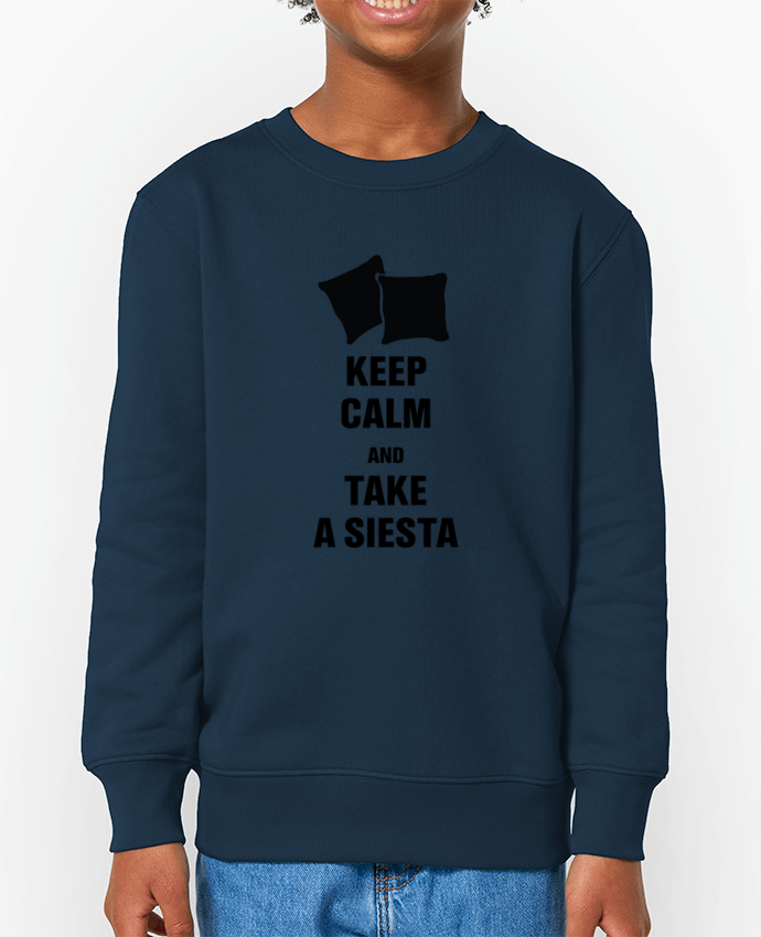 Sweat-shirt enfant Keep calm and take a siesta Par  tunetoo