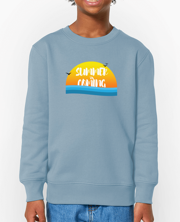 Sweat-shirt enfant Summer is coming Par  tunetoo