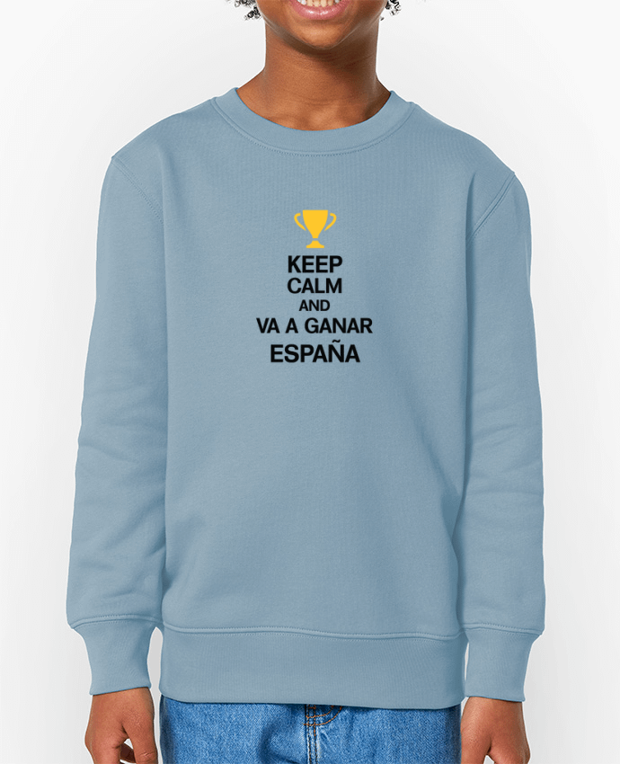 Sweat-shirt enfant Keep calm and va a ganar Par  tunetoo