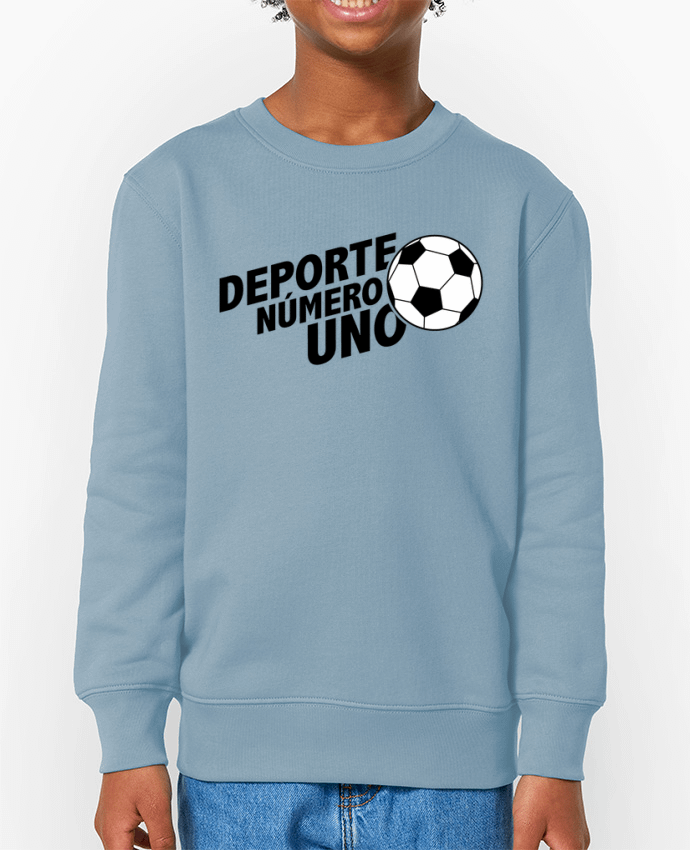 Sweat-shirt enfant Deporte Número Uno Futbol Par  tunetoo