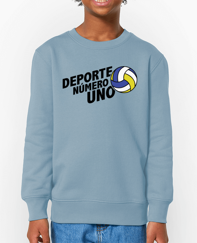 Sweat-shirt enfant Deporte Número Uno Volleyball Par  tunetoo