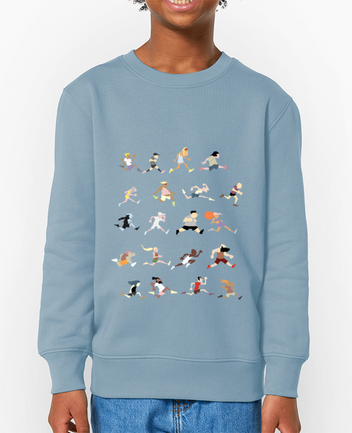 Sweat-shirt enfant Runners ! Par  TOMI AX