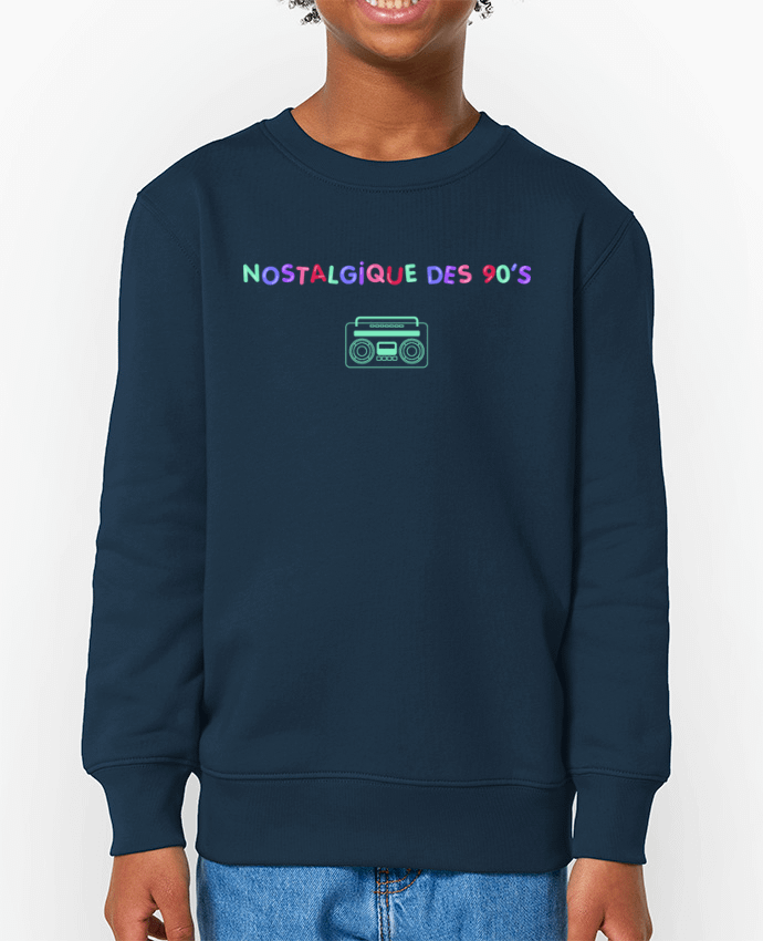 Sweat-shirt enfant Nostalgique 90s Stereo Par  tunetoo