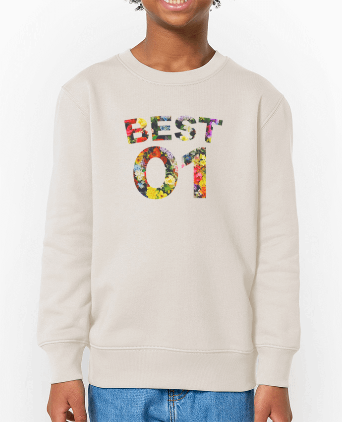 Sweat-shirt enfant BEST FRIENDS FLOWER 1 Par  tunetoo