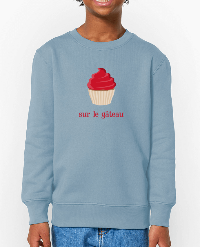 Sweat-shirt enfant sur le gâteau Par  tunetoo