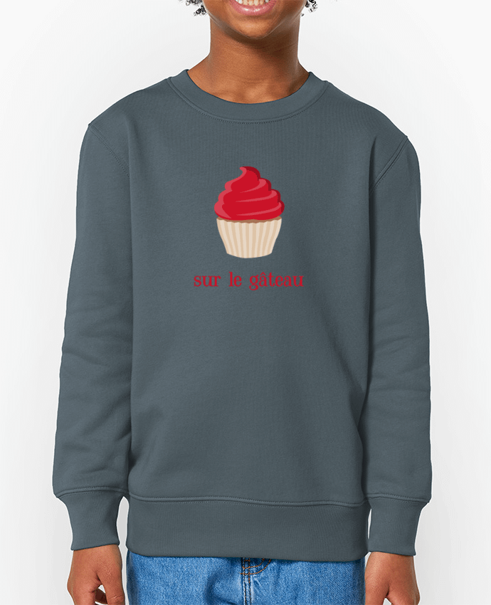 Sweat-shirt enfant sur le gâteau Par  tunetoo