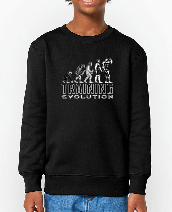 Sweat-shirt enfant Training evolution Par  Original t-shirt