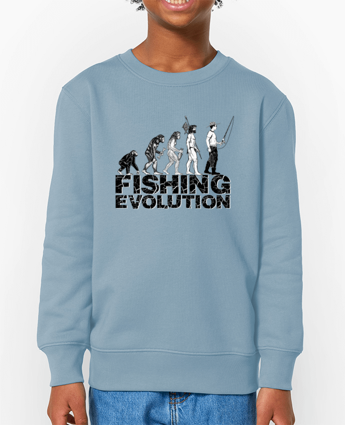 Sweat-shirt enfant Fishing evolution Par  Original t-shirt