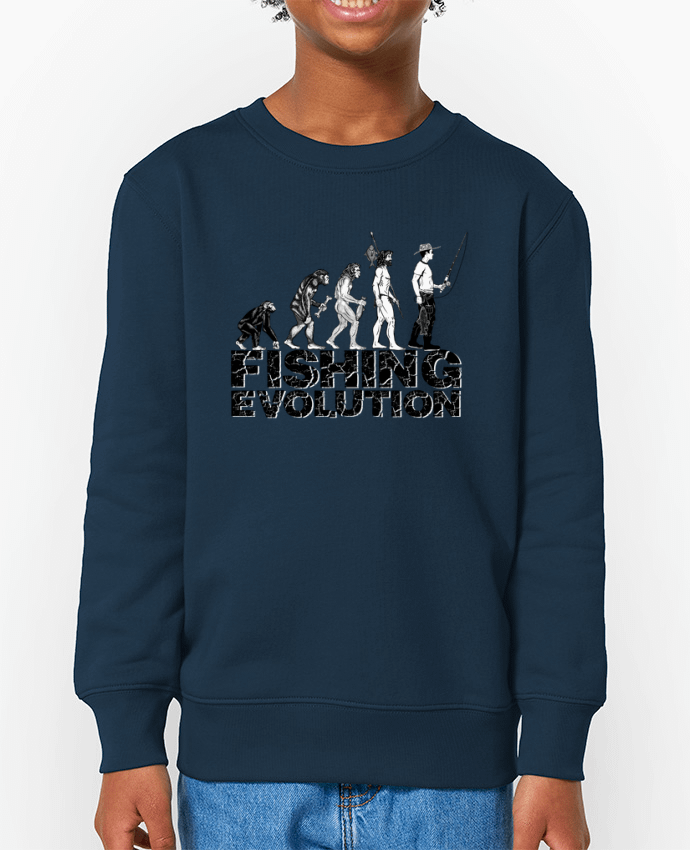 Sweat-shirt enfant Fishing evolution Par  Original t-shirt