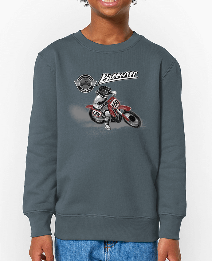 Sweat-shirt enfant Motorcycle drift Par  Original t-shirt