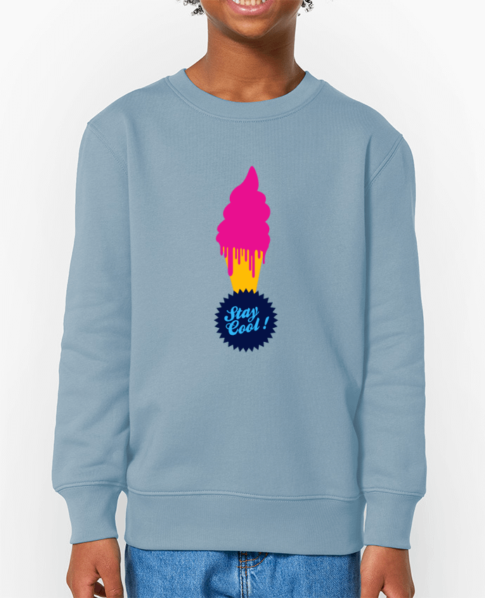 Sweat-shirt enfant Stay cool Ice cream Par  justsayin