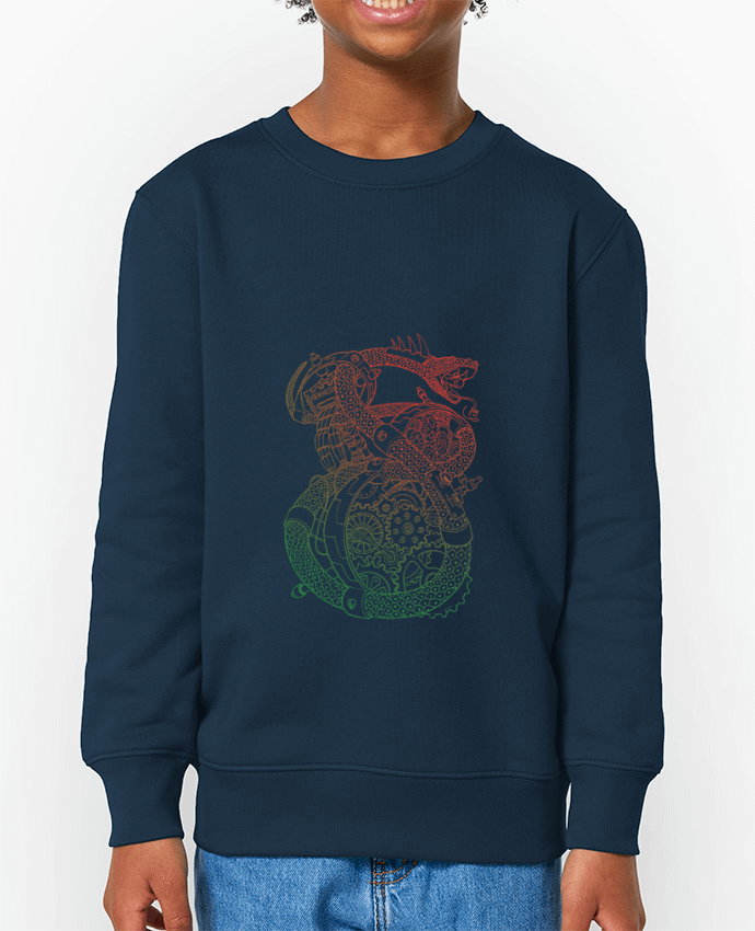 Sweat-shirt enfant Méca Serpent Par  TOMI AX