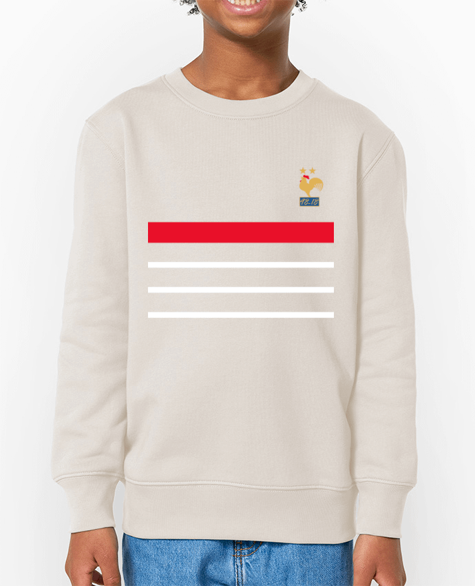 Sweat-shirt enfant La France Champion du monde 2018 rétro Par  Mhax