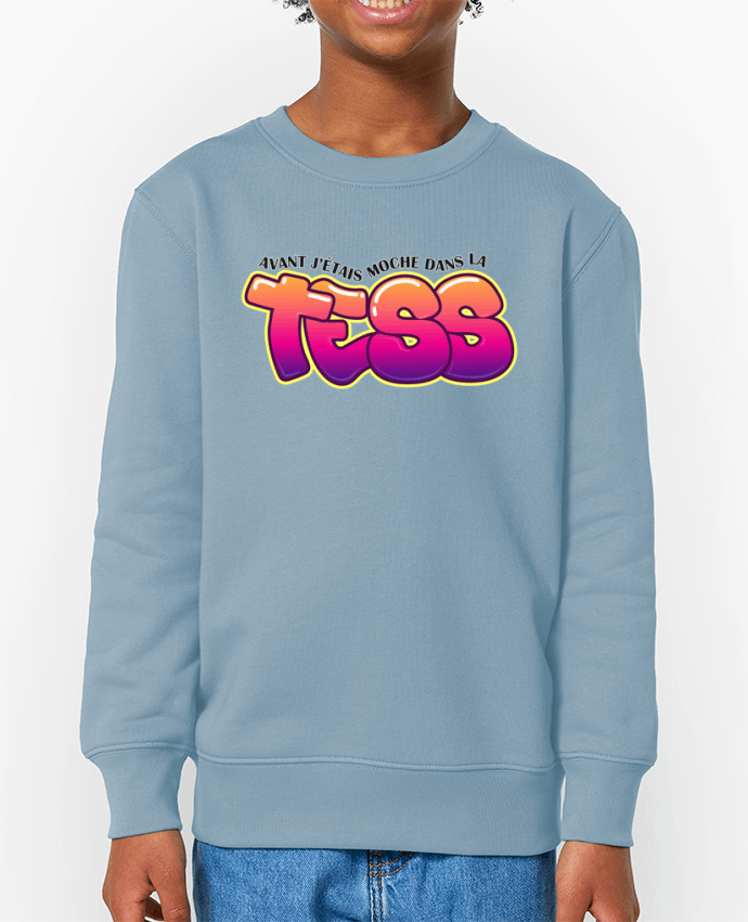 Sweat-shirt enfant PNL Moche dans la Tess Par  tunetoo