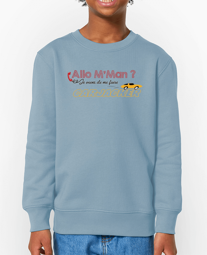 Sweat-shirt enfant Carjacker l'auto Citations Dikkenek Par  tunetoo