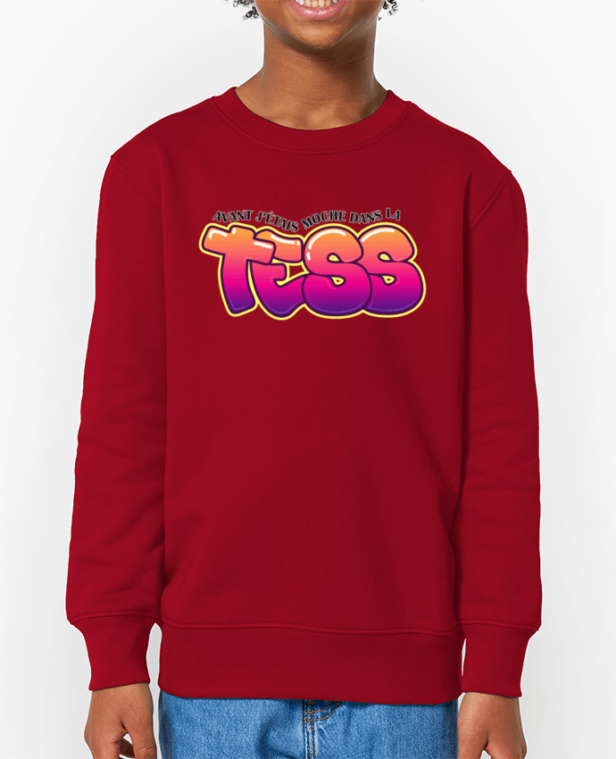 Sweat-shirt enfant PNL Moche dans la Tess Par  tunetoo