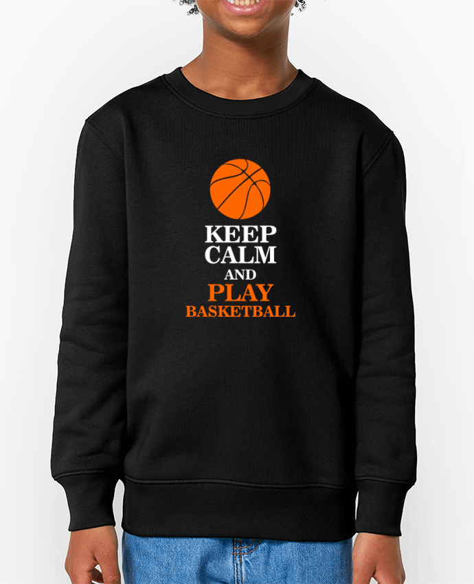 Sweat-shirt enfant Keep calm and play basketball Par  Original t-shirt