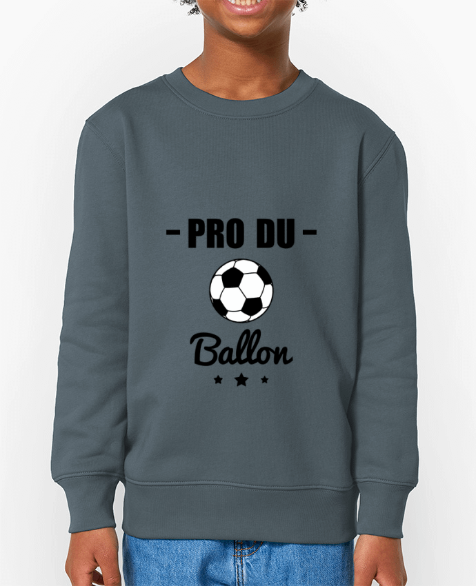 Sweat-shirt enfant Pro du ballon de football Par  Benichan