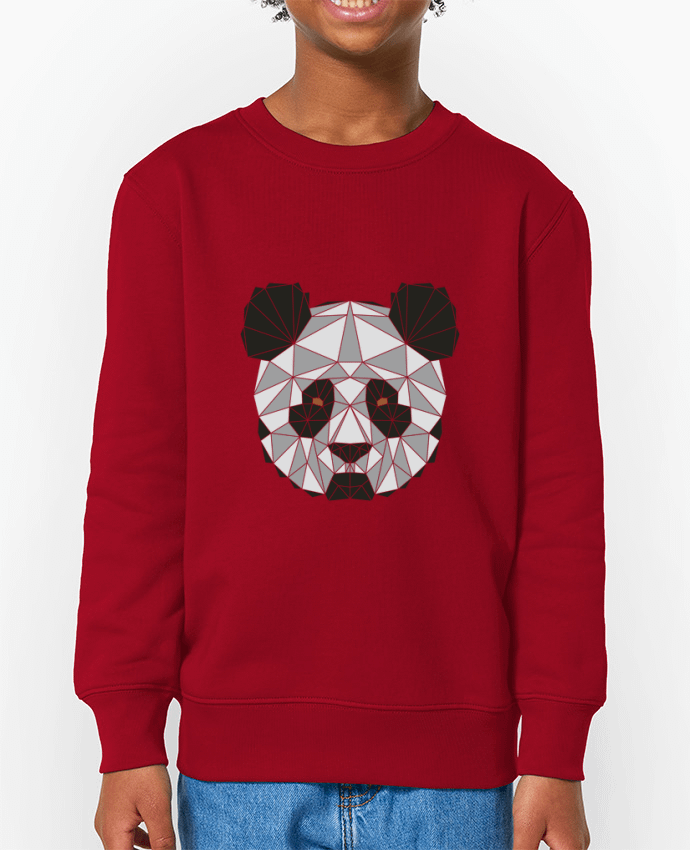 Sweat-shirt enfant Panda géométrique Par  /wait-design